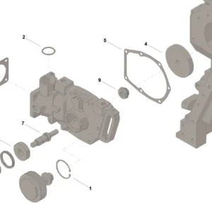 NT855 water pump repair kit 3801712